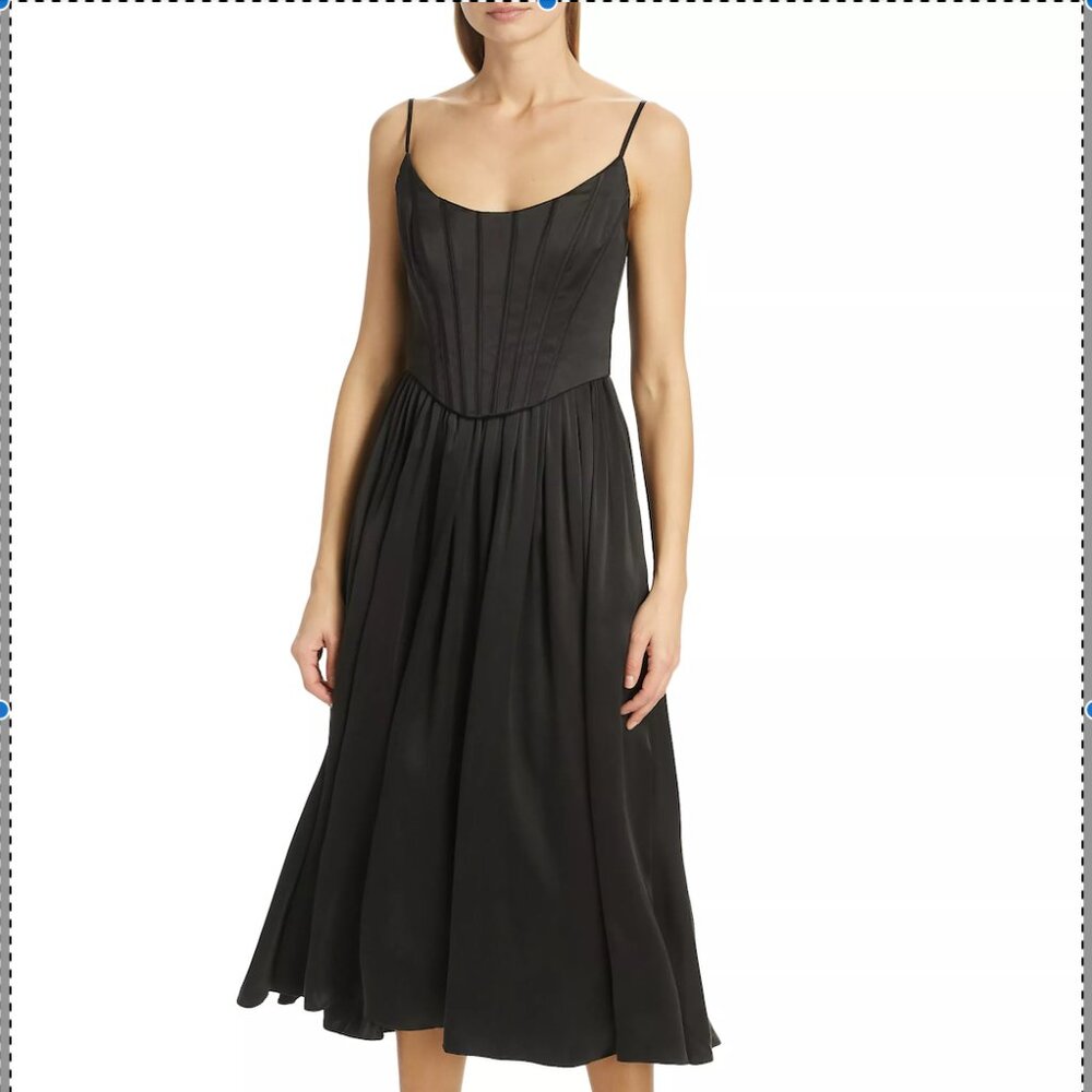 Black Zimmermann Corset Dress (NWT)
